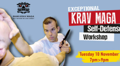 Exceptional krava maga workshop in Bangkok with Christophe Clavier