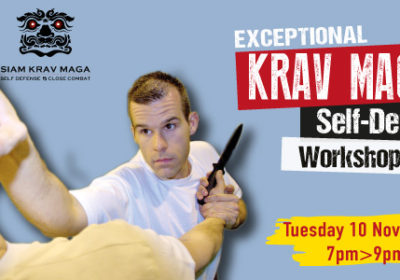 Exceptional krava maga workshop in Bangkok with Christophe Clavier