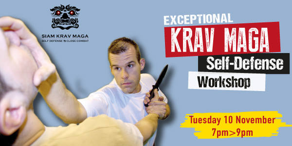 Exceptional krava maga workshop in Bangkok with Christophe Clavier