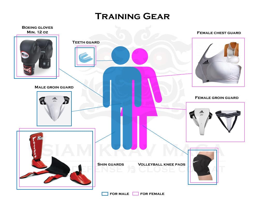 Krav Maga training gear