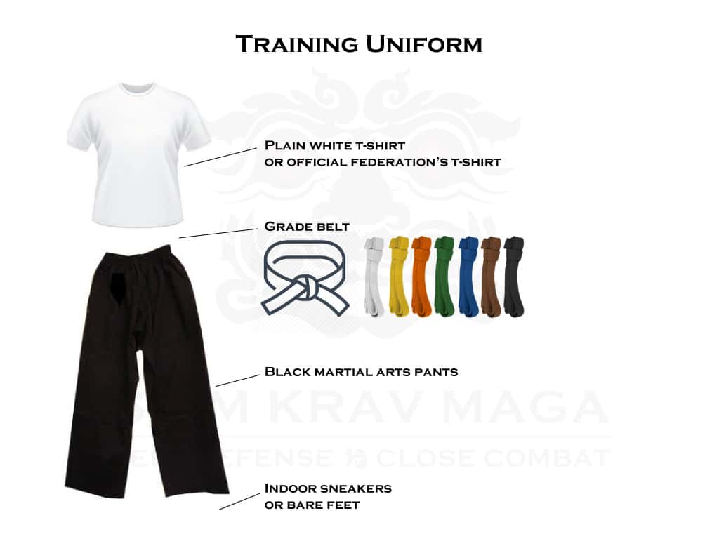 Krav Maga training gear Siam Krav Maga Bangkok Thailand
